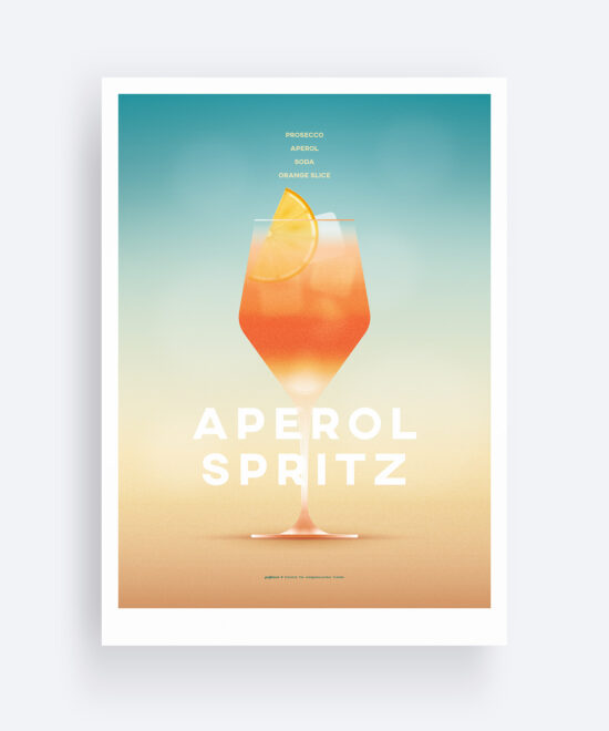 Aperol Spritz – Giclée Druck