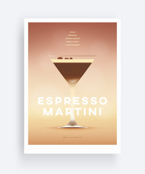 Espresso Martini – Giclée Druck