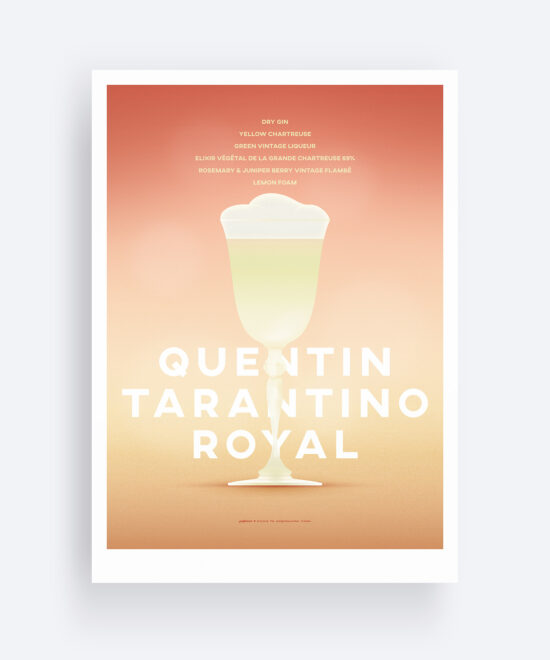 The Quentin Tarantino Royal – Giclée Druck