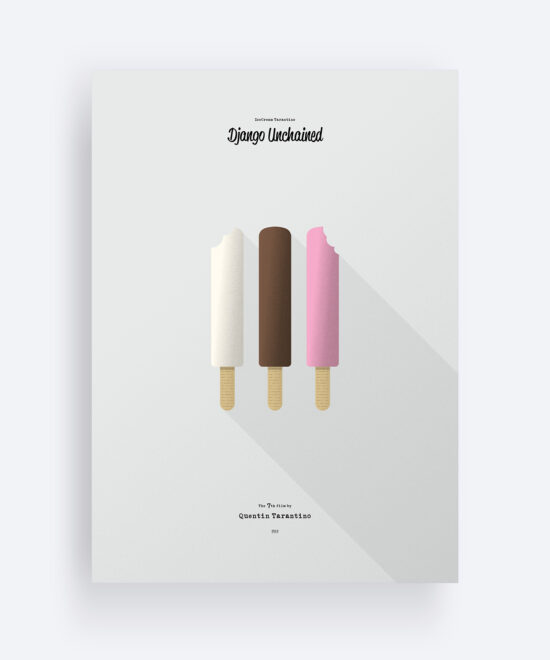 IceCream Tarantino »Django Unchained« – Giclée Druck
