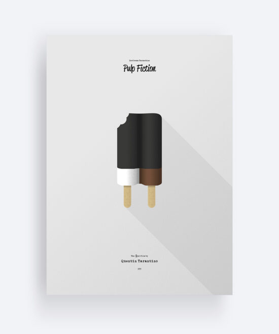 IceCream Tarantino »Pulp Fiction« – Giclée Druck