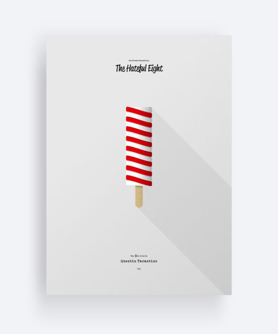 IceCream Tarantino »The Hateful Eight« – Giclée Druck