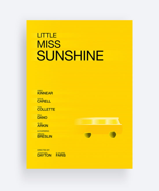 Little Miss Sunshine – Giclée Druck