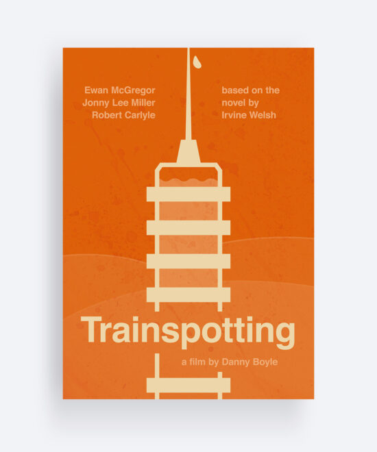 Trainspotting – Giclée Druck
